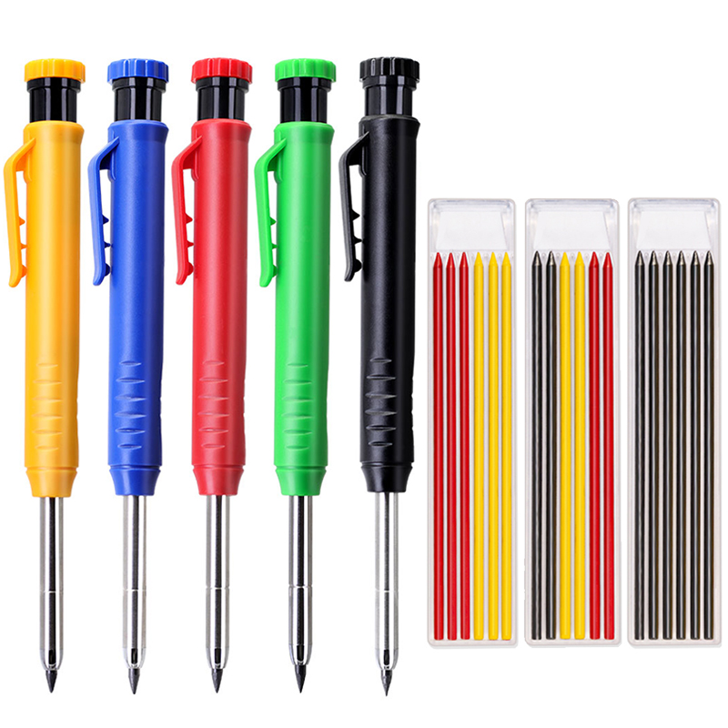 Staedtler Pencil Lumocolor - Solid Carpenter Pencil Set Woodworking Tools
