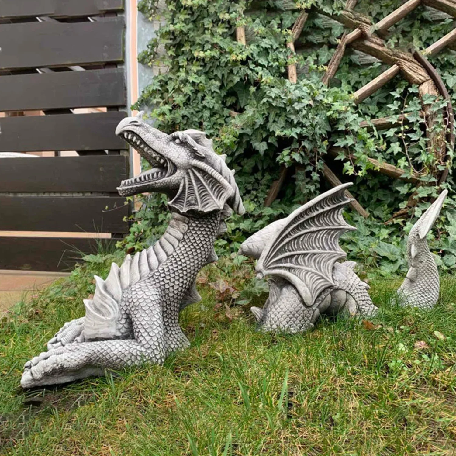 Dragon Sculptures Resin Giant  - đánh giá và giá Resin Art Sculptures