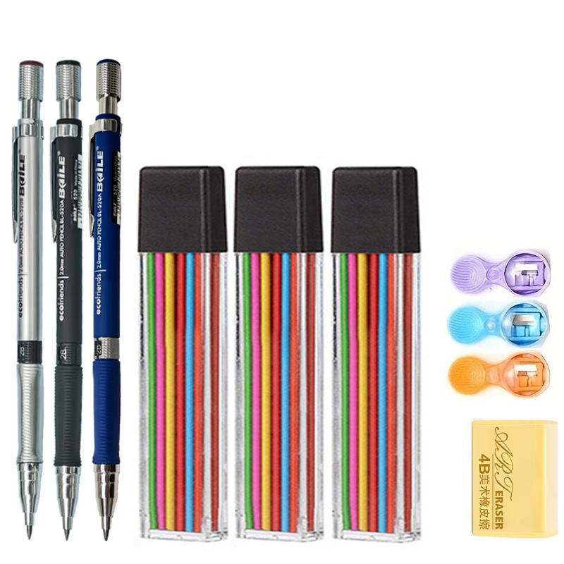 2.0mm Mechanical Pencil Set Wi - đánh giá và giá Staedtler Pencil Lumocolor