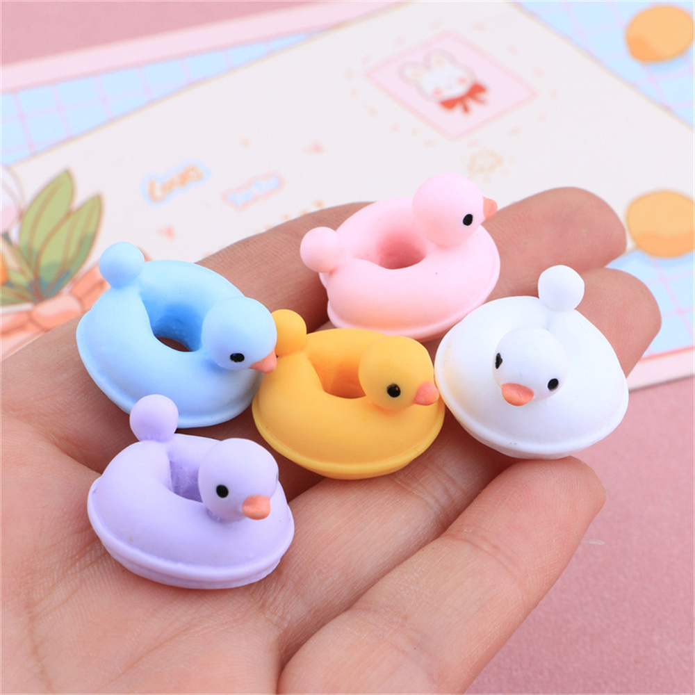 20 Chiếc Hoạt Hình Vịt Bơi DIY - đánh giá và giá Resin Art Ring