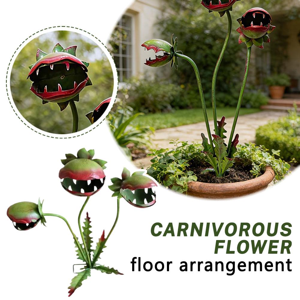 Carnivorous Flower Garden Stak - đánh giá và giá Resin Art Sculptures