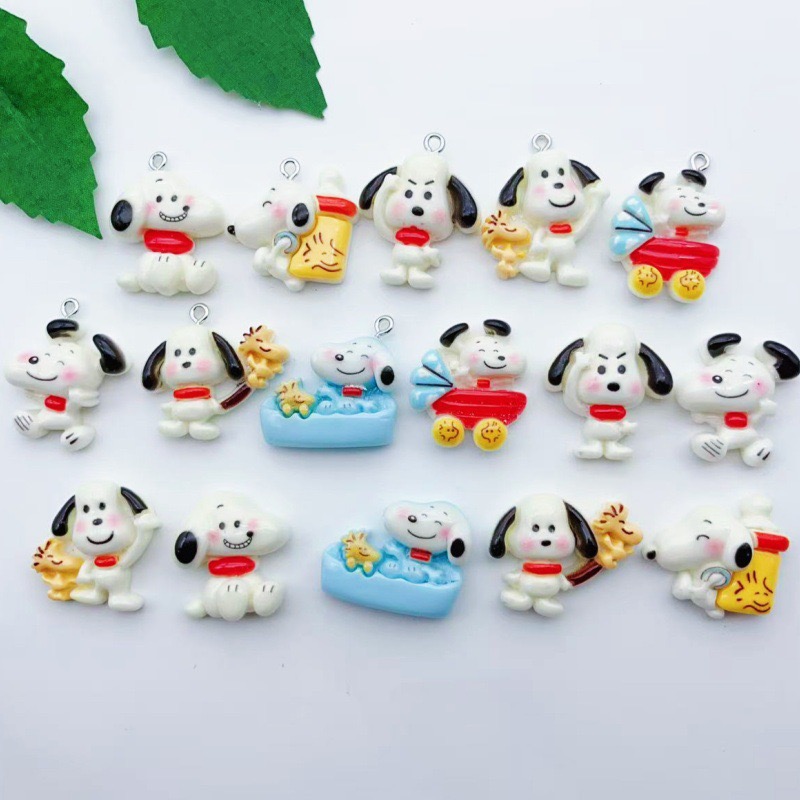 12pcs resin cartoon dog pendan - đánh giá và giá Resin Art Supplies Near Me