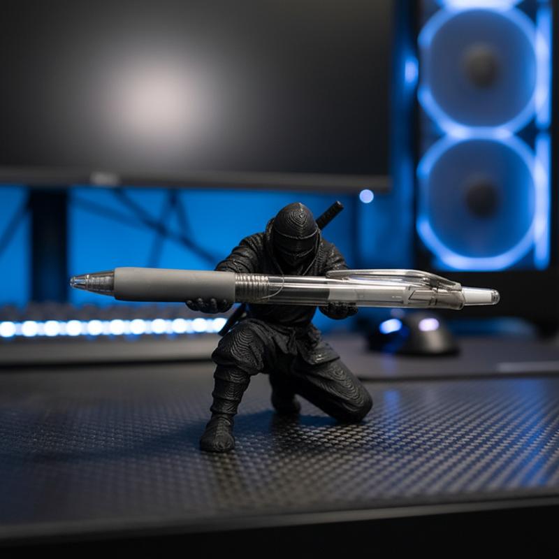 Knight Pen Holder Resin Mediev - đánh giá và giá Resin Art Price
