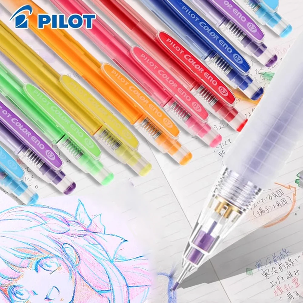 8pcs Japan PILOT Color Mechani - đánh giá và giá Staedtler Pencil Lumocolor